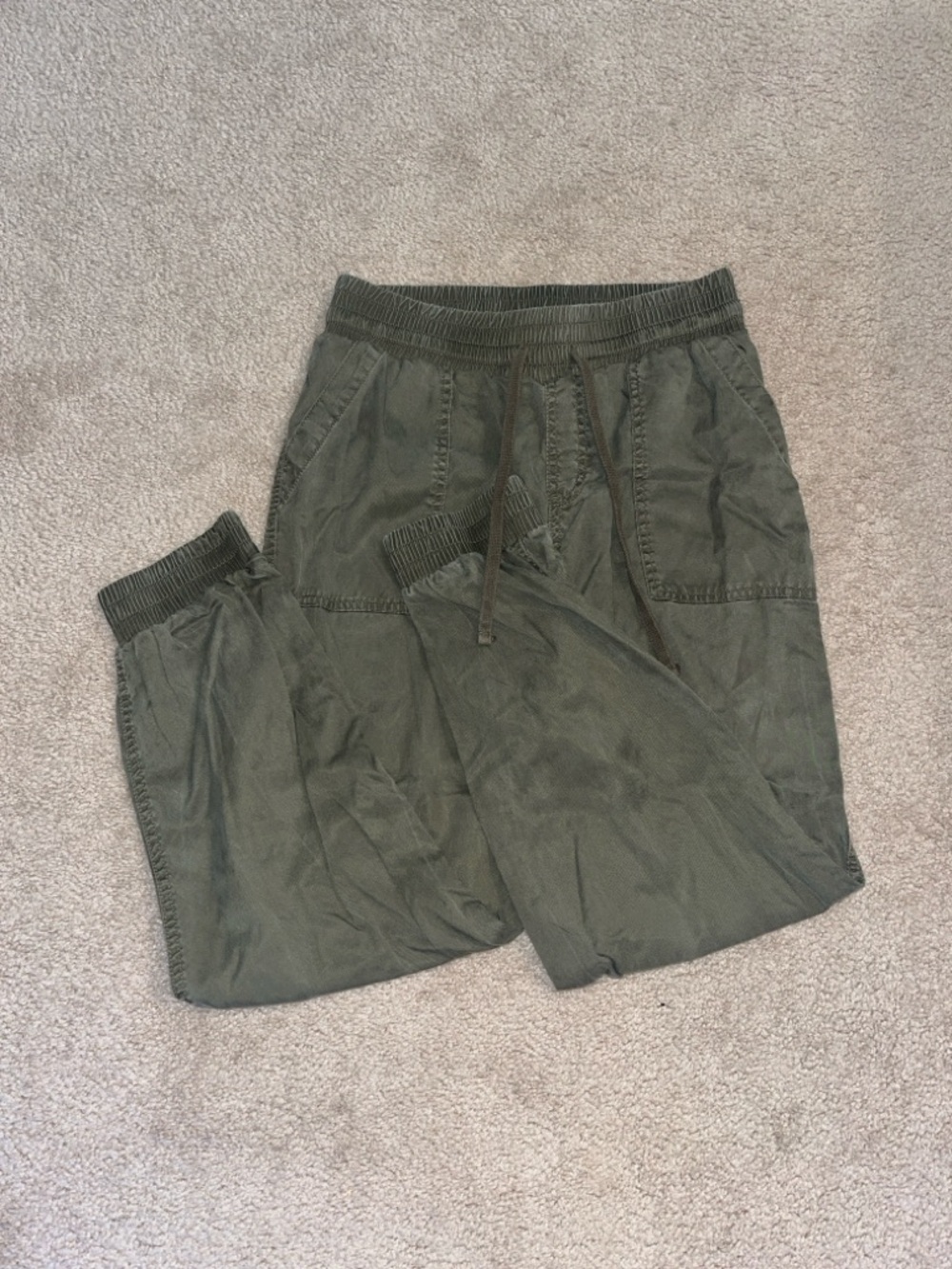 A New Day Green Joggers